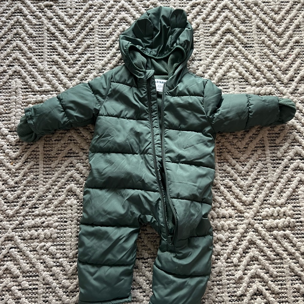 Unisex Water-Resistant Frost Free Puffer Snowsuit for Baby